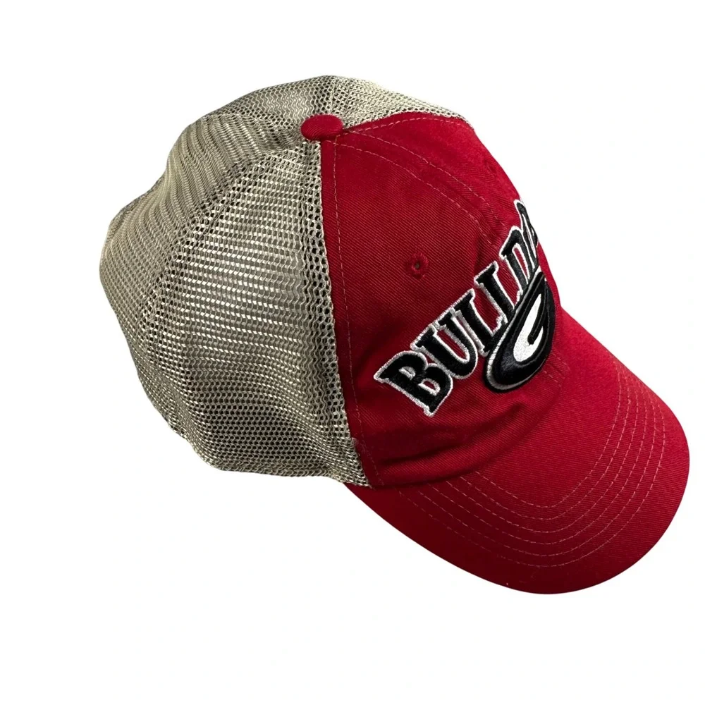 Fan Favorite Georgia Bulldogs Trucker Hat Mens OSFA Red Good Snapback Mesh NCAA